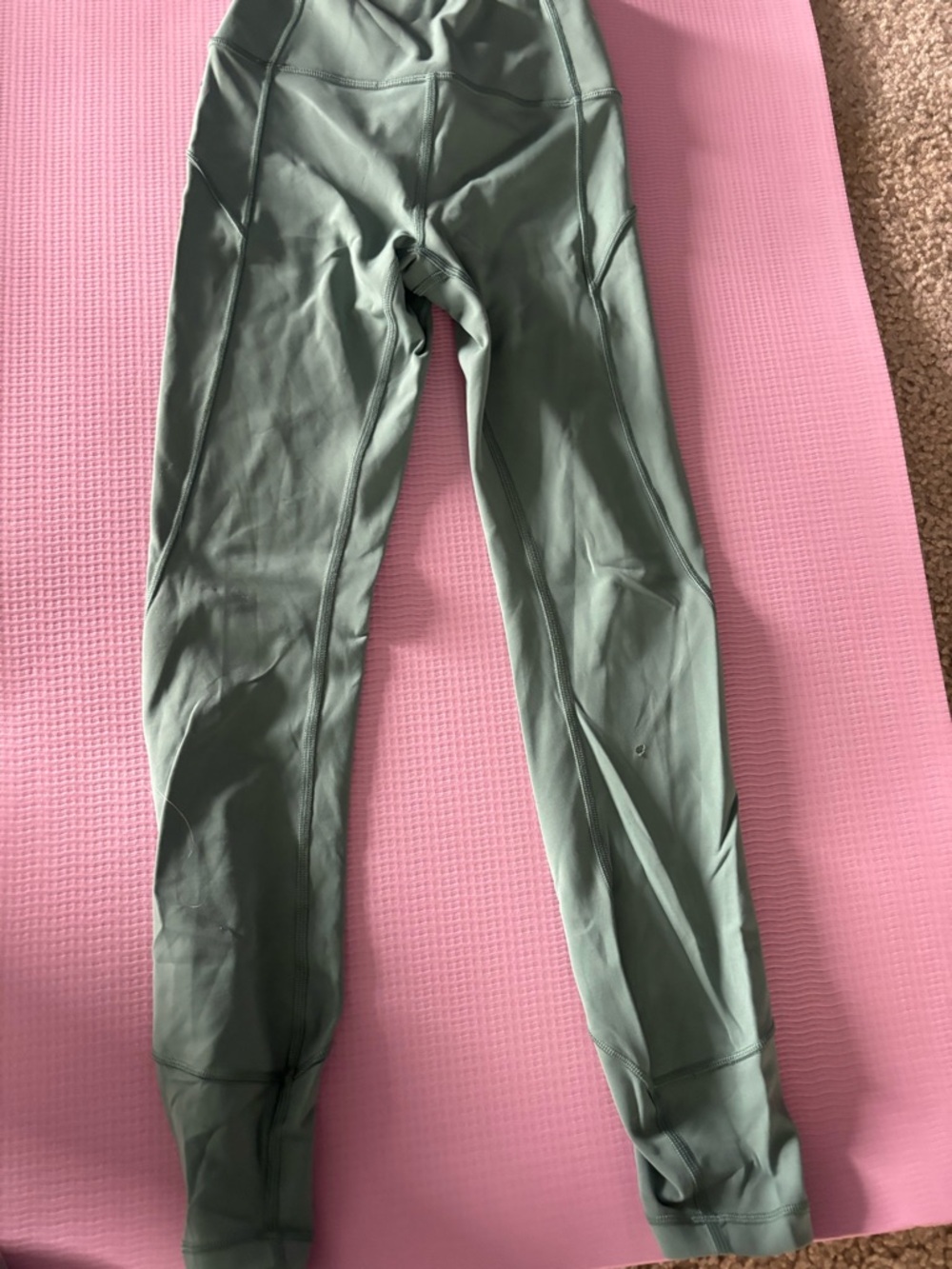 lululemon athletica Sage Green High-Rise Leggings